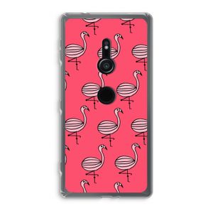Flamingo: Sony Xperia XZ2 Transparant Hoesje