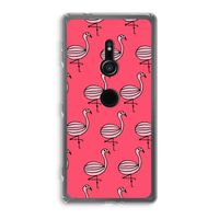 Flamingo: Sony Xperia XZ2 Transparant Hoesje