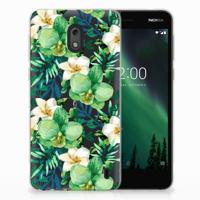 Nokia 2 | TPU Case | Orchidee Groen