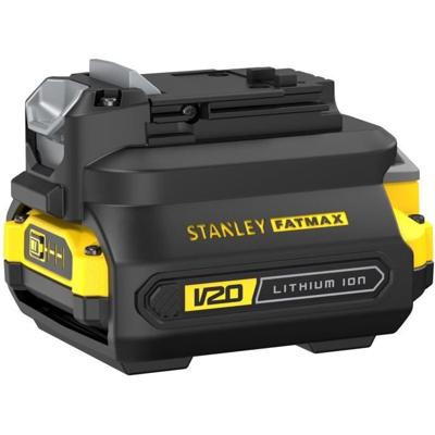 Accuadapter - STANLEY FATMAX V20 - SFMCB100-XJ - Op 18V Tools 2019-reeks