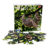 Tactic Legpuzzel sloth hanging on tree, 100st.