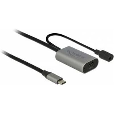 Delock 85392 Actieve USB 3.1 Gen 1 verlengkabel USB Type-C 5 m