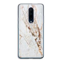 Goud marmer: OnePlus 7 Pro Transparant Hoesje Goud marmer: OnePlus 7 Pro Transparant Hoesje