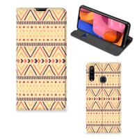 Samsung Galaxy A20s | Hoesje met Magneet | Aztec Yellow