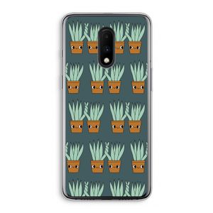 Sansevieria: OnePlus 7 Transparant Hoesje