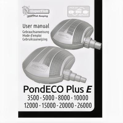Superfish Pond Eco E 3500 Rotorhuis - Duurzaam Vijverpomp Onderdeel Gemakkelijk Installatie