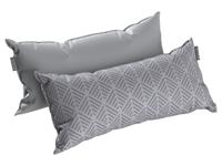 Michalsky Set van 2 satijnen kussenslopen 50 x 60 cm (Grijs)