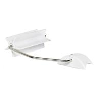 Ridder Leo toiletrolhouder voor toiletbeugel wit 73.1305