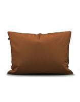 Essenza Minte Leather Brown Kussensloop