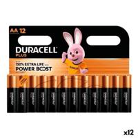 Alkalinebatterijen DURACELL PLUS POWER 1,5 V LR06 12 Onderdelen (12 Stuks)