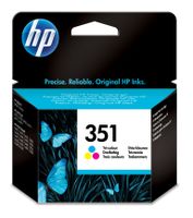 HP 351 originele drie-kleuren inktcartridge - thumbnail