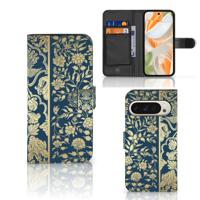 Google Pixel 9 | 9 Pro Hoesje Beige Flowers