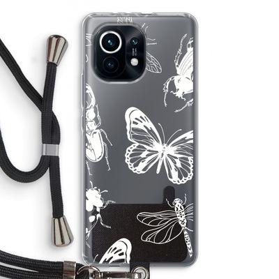 Tiny Bugs: Xiaomi Mi 11 Transparant Hoesje met koord