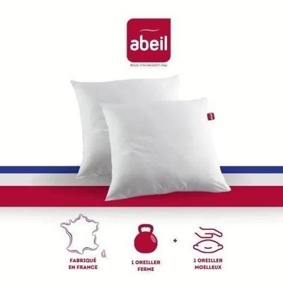 ABEIL Set van 2 kussens DUBBEL COMFORT 100% katoen 60x60cm