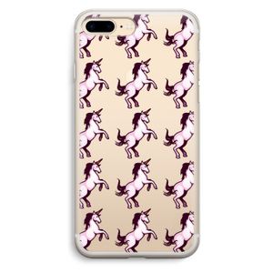 Musketon Unicorn: iPhone 7 Plus Transparant Hoesje