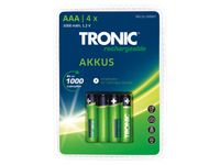 TRONIC Oplaadbare batterijen (AAA) - thumbnail