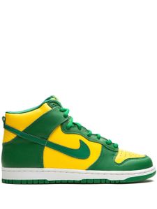 Nike baskets montante Dunk 'Brazil' - Vert