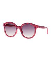 Spectrum zonnebril roze bloem smoke glas kids meisje