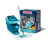 LEIFHEIT PROFI-set met Profi-wieltjes - Met duo micro-afdekking - 42 cm reinigingsbreedte