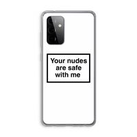 Safe with me: Samsung Galaxy A72 Transparant Hoesje