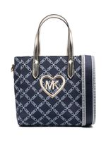 Michael Kors Kids sac cabas à motif monogrammé - Bleu - thumbnail