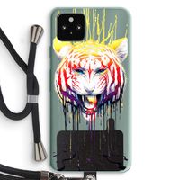 Fading: Pixel 5a 5G Transparant Hoesje met koord