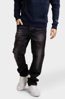 Richesse Bullet Baggy Jeans Heren Zwart - Maat 29 - Kleur: Zwart | Soccerfanshop
