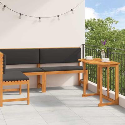 Tuinbankset 3 pcs Bruin Massief acaciahout