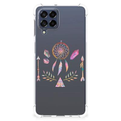 Samsung Galaxy M53 Stevig | Bumper Hoesje | Boho Dreamcatcher
