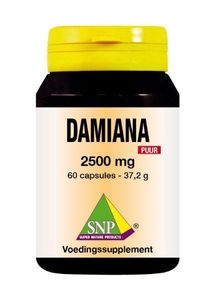 Damiana extract 2500 mg puur