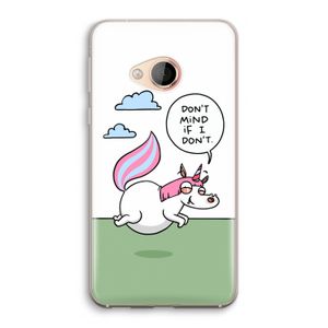 Unicorn: HTC U Play Transparant Hoesje
