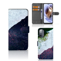 Motorola Moto G31 | G41 Book Case Sea in Space - thumbnail