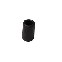 1x Stuks Deurstopper / Deurbuffer Rubber Zwart 60 Mm - Deurstoppers - thumbnail