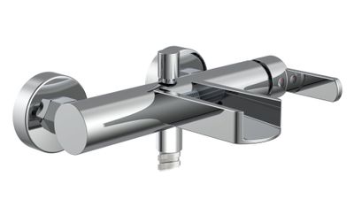 Schutte NIAGARA ééngreepsmengkraan bad met watervaluitloop | chroom
 26130