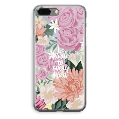 Kindness matters: iPhone 8 Plus Transparant Hoesje