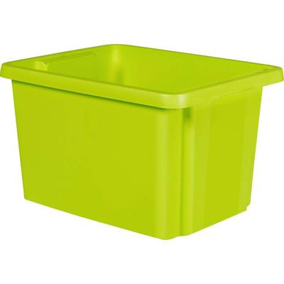 Curver 225499 Draaistapelhouder ESSENTIALS Drehstapelbox 26L, grün Stapelbaar Groen 1 stuk(s)