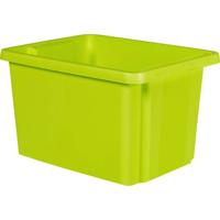 Curver 225499 Draaistapelhouder ESSENTIALS Drehstapelbox 26L, grün Stapelbaar Groen 1 stuk(s)