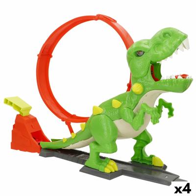 Racebaan Teamsterz 58 X 35 X 13 CM (4 Stuks)