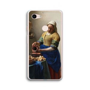 The Milkmaid: Google Pixel 3 XL Transparant Hoesje