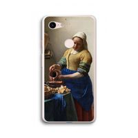 The Milkmaid: Google Pixel 3 XL Transparant Hoesje