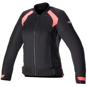 ALPINESTARS Eloise V2 Women's Air Jacket, Doorwaai motorjas dames, Zwart-Diva Roze