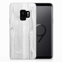 Samsung Galaxy S9 | Bumper Hoesje | White Wood