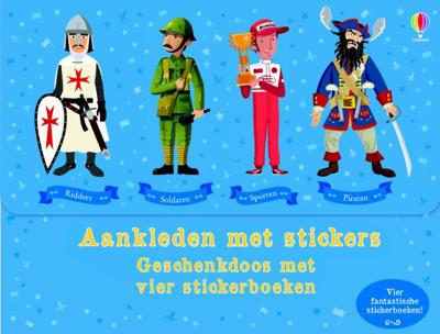 Aankleden met stickers - Geschenkdoos (Paperback)