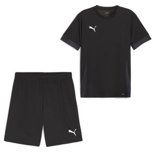 PUMA teamGOAL Matchday Voetbaltenue Zwart Wit