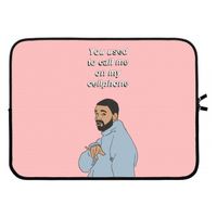 Hotline bling: Laptop sleeve 15 inch Hotline bling: Laptop sleeve 15 inch