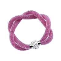 Armband Nylon / Kristal Armbanden - thumbnail