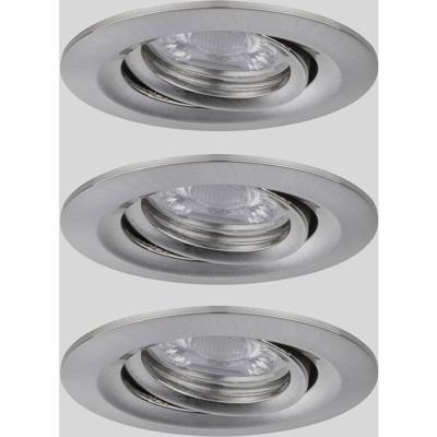 Paulmann 92973 EBL Nova mini Plus Coin LED-inbouwlamp Set van 3 stuks 4.20 W IJzer
