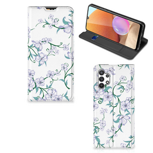 Samsung Galaxy A32 4G | A32 5G Enterprise Editie Uniek Smart Cover Blossom White