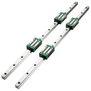 VEVOR Lineaire Geleiding Lineaire Rail Guide HSR20 Lineaire Geleiderail 1700mm 2 Stuks Lineaire Rail en Lagers Weinig Lawaai Miniatuur Lineaire Rail