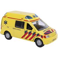 Kids Globe Traffic ambulance met licht en geluid